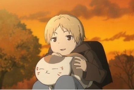 #夏目友人帐#暖暖的，萌萌哒，慢慢长大，遇见朋友，你好，小夏目。[爱你] (*´∀`)ﾉ