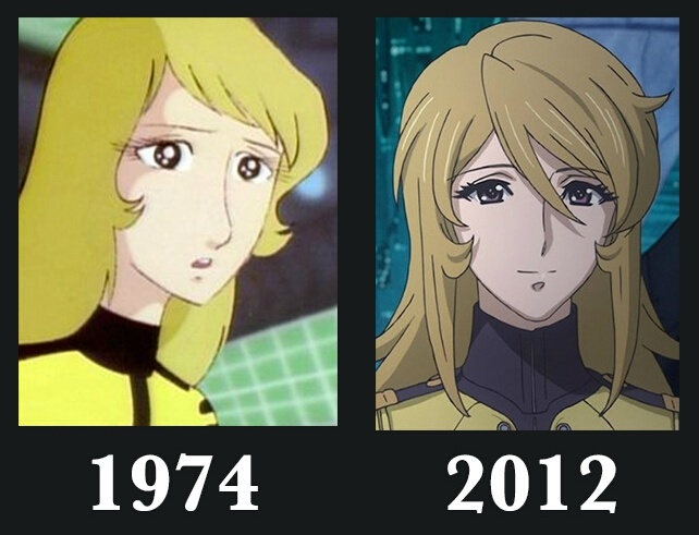 画风对比,果然是时代在进步，但是越长大越难看，越难看越孤单  [思考]