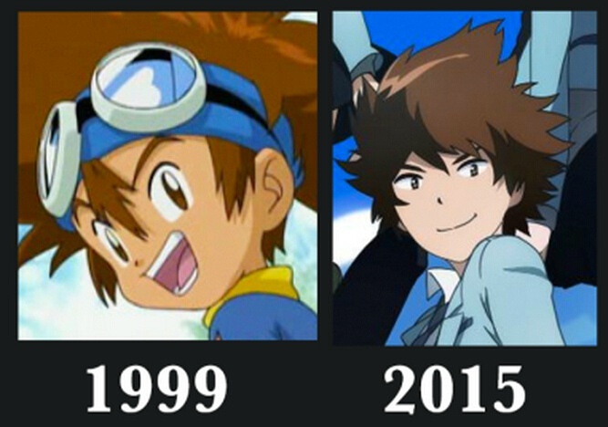 画风对比,果然是时代在进步，但是越长大越难看，越难看越孤单  [思考]