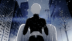 #东京食尸鬼# 大雪求你别抹去 我们在一起的痕迹