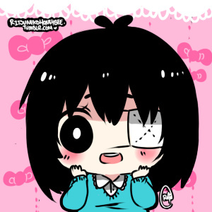 #东京食尸鬼# 四个版本的金木性转Q版。头像尺寸。这位画师的画风真是萌死人不偿命呐！！画师：ritsunekohoneybee