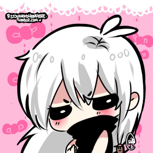 #东京食尸鬼# 四个版本的金木性转Q版。头像尺寸。这位画师的画风真是萌死人不偿命呐！！画师：ritsunekohoneybee