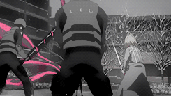 世上生物总是互相争夺互相残杀，大家都视这些为理所当然，把自己的行为正当化[蔑视][战斗开始]