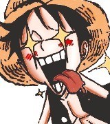 这个画风再加上路飞的表情！！逗比一枚呀 O(∩_∩)O[哈哈]