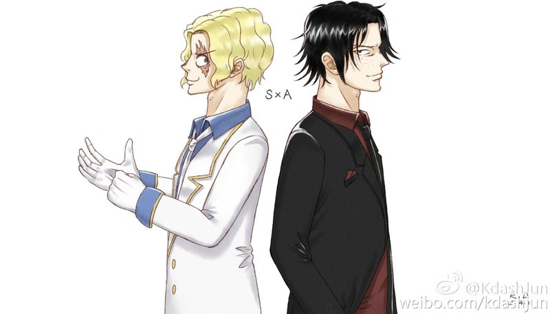 大哥和二哥~~《A×S》对白是这样的：萨博：内增高在哪买的? 艾斯：~~~