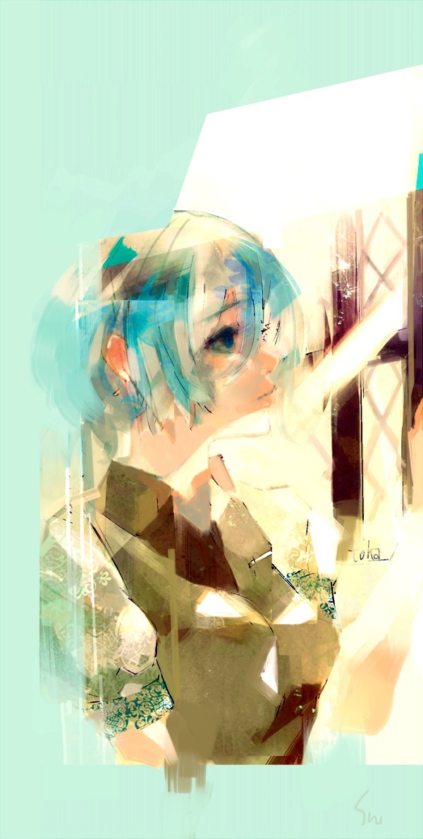 东京食尸鬼作者石田的部分手稿修改图，他的画风在日本动漫家里面算是一个另类吧，个人感觉特别有艺术家的气质！[思考]