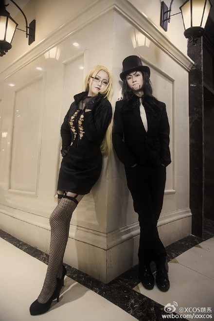 #桑尼社#海贼王-CP9路奇、卡莉法Cosplay 很棒的Cos[花心] http://weibo.com/5302206876/Ca4r30kA0