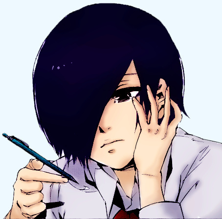 #东京食尸鬼#董香头像 漫画人设截图(✿✪‿✪｡)ﾉ