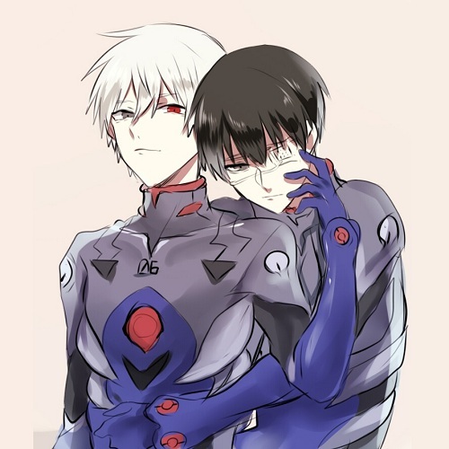 白金木黑金木同人美图，带着其他动漫的影子 画师P站id=1842211