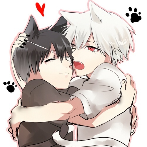 白金木黑金木同人美图，带着其他动漫的影子 画师P站id=1842211