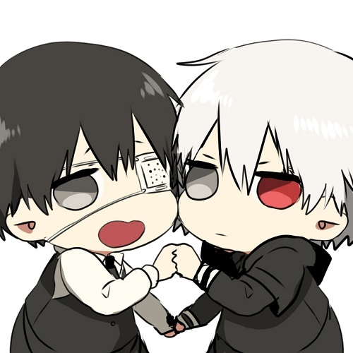 白金木黑金木同人美图，带着其他动漫的影子 画师P站id=1842211