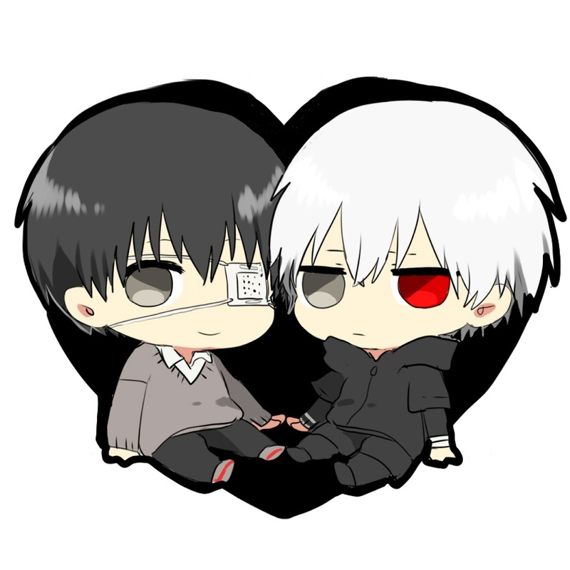 白金木黑金木同人美图，带着其他动漫的影子 画师P站id=1842211