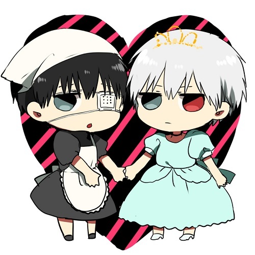 白金木黑金木同人美图，带着其他动漫的影子 画师P站id=1842211