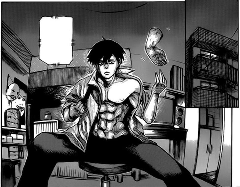 金木研最初的漫画人设！！忽然有一种淡淡的忧伤[蔑视]