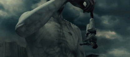 【进击的巨人 】真人版大电影高能画面公开！！ 前篇将于8月1日上映，后篇9月19日上映！！水原希子的三笠怎么样，IMAX效果应该很惊人吧，有没有像抗日神剧！！m(_ _)m[嘻嘻]