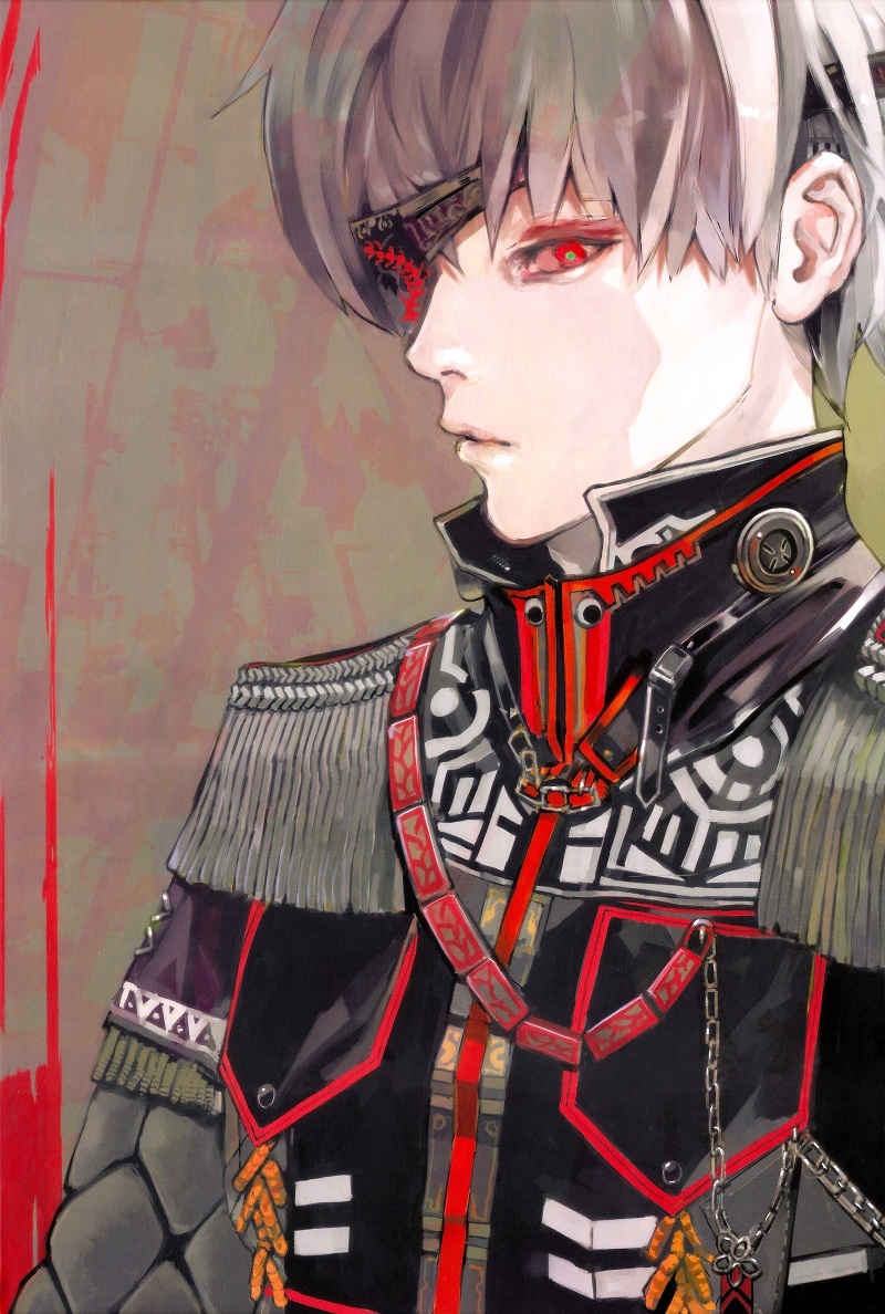 东京食尸鬼美图分享，月山还是那么的帅