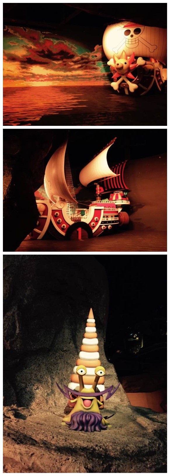 日本东京塔海贼王主题乐园，各种一比一等身模型，仿佛进入真实的海贼王世界[嘻嘻]