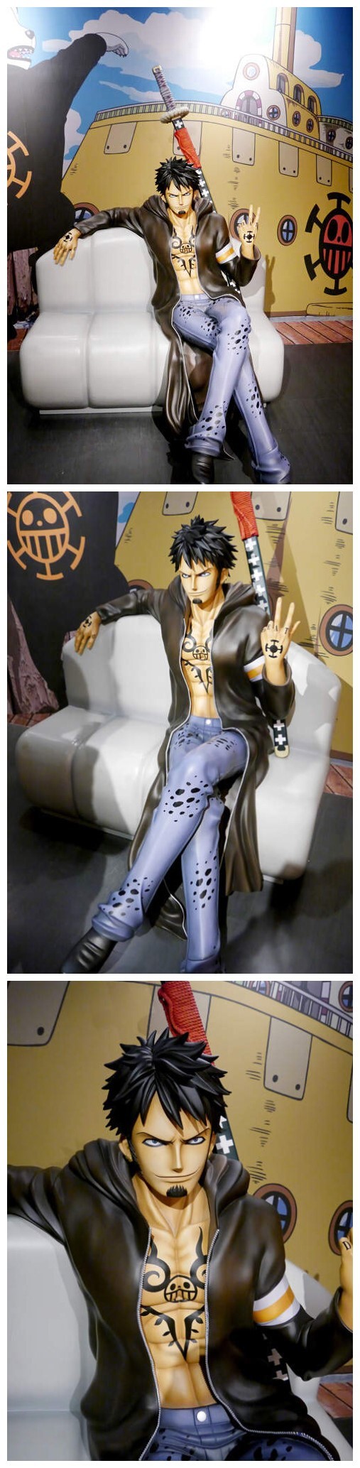 日本东京塔海贼王主题乐园，各种一比一等身模型，仿佛进入真实的海贼王世界[嘻嘻]