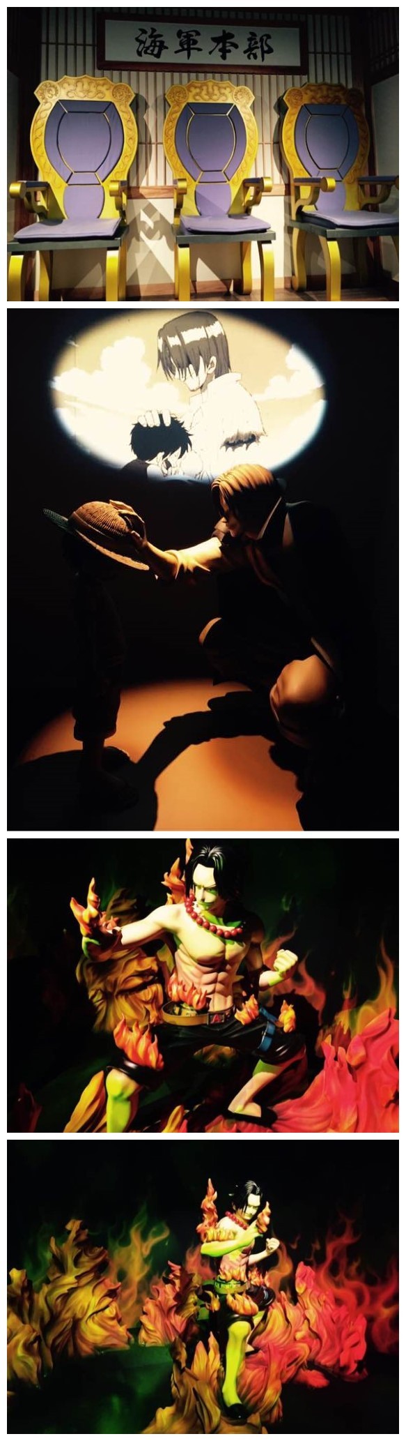 日本东京塔海贼王主题乐园，各种一比一等身模型，仿佛进入真实的海贼王世界[嘻嘻]