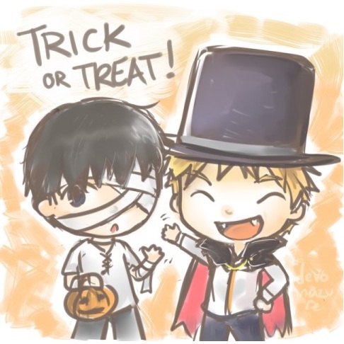 东京食尸鬼Q版头像一组，好萌啊！！(￣ε￣*)