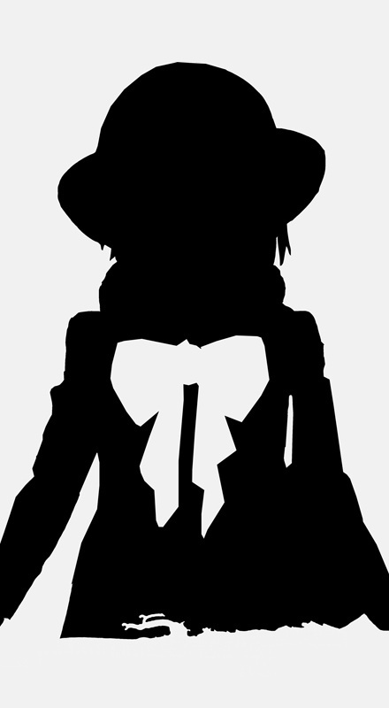 一组简约风格的东京食尸鬼手机壁纸，很有创意^_^