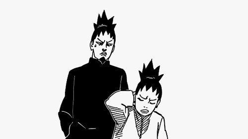 麻烦的鹿丸父子俩(╬▼皿▼）