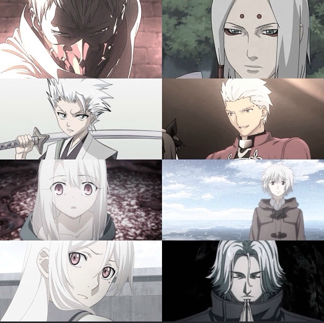 动漫里的72位银发人物，你认识几个？？认识5个是二次元入门；10个是二次元高手；20个是二次元大神；30个是超越神的存在；如果认识50个以上，……我已经不知道怎么来形容了/(ㄒoㄒ)/~~。你是什么级别的