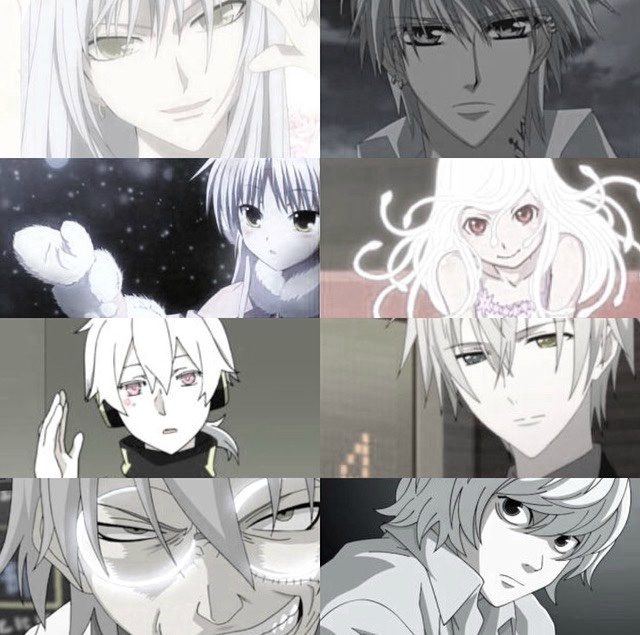 动漫里的72位银发人物，你认识几个？？认识5个是二次元入门；10个是二次元高手；20个是二次元大神；30个是超越神的存在；如果认识50个以上，……我已经不知道怎么来形容了/(ㄒoㄒ)/~~。你是什么级别的