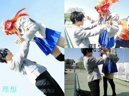 【Coser的理想与现实】说多了都是泪呀，一秒毁掉小清新，又黑我大兵长^_^