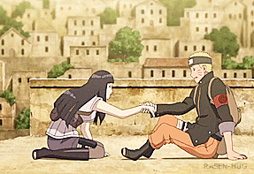 鸣人和雏田终于走到了一起，很喜欢这温馨暧昧的片段^_^