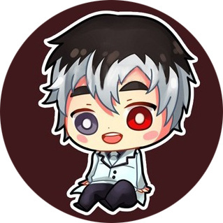 东京食尸鬼Q版头像，萌萌哒，还不默默保存（◕(ｪ)◕）