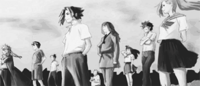 火影忍者ED17【道～to you all by aluto】  当时这首ed出来的时候，剧情上佐助和鸣人都还没和好，所以看到这mv真的虐哭了[痛哭]