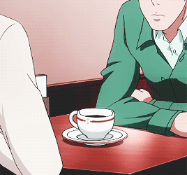 初春的阳光，透过玻璃窗，慵懒地洒在书上，明媚而不耀眼，一本书，两个人，一杯咖啡，故事开始的地方，同样也是故事结束的地方，注定无法安定的——安 定 区≧ε ≦