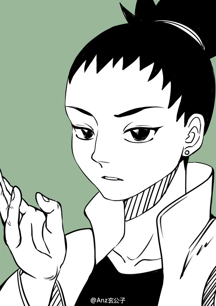 火影忍者新一代，奈良家爷孙三代都长一个样，沙拉好萌，向日葵看起来比博人哥哥大[哈哈]