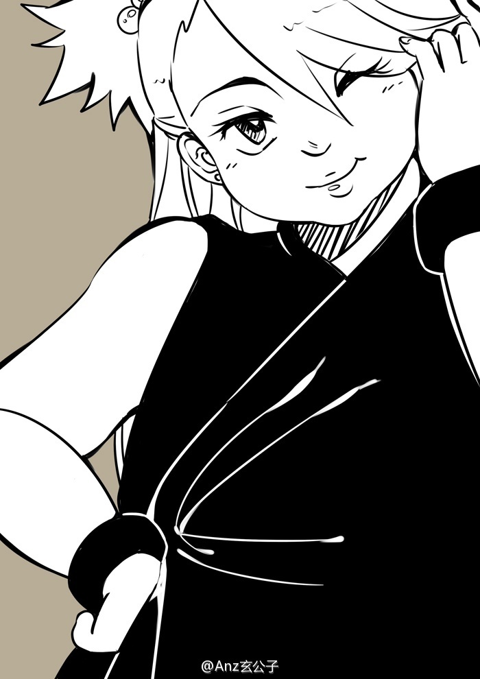 火影忍者新一代，奈良家爷孙三代都长一个样，沙拉好萌，向日葵看起来比博人哥哥大[哈哈]