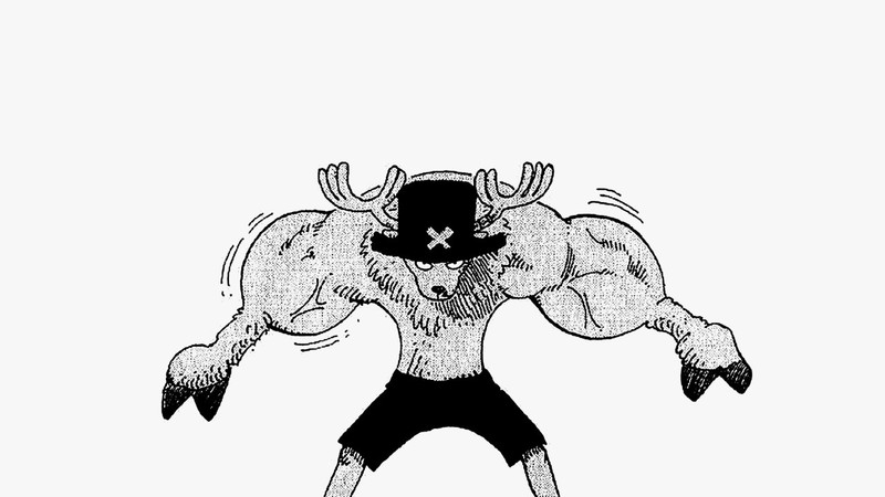 乔巴各种形态变形，话说人人果实是动物系还是超人系[思考]