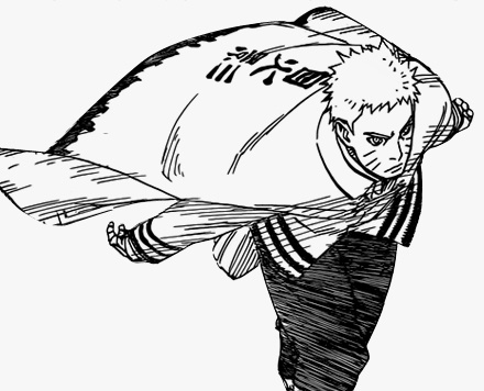 七代目火影，越来越像带土了。ㄟ( ▔, ▔ )ㄏ