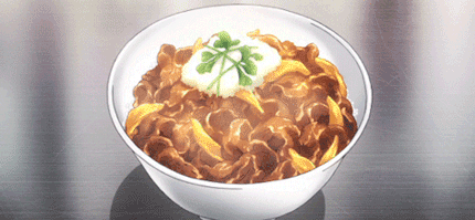 动画中的美食，应该比现实中的还好吃^_^