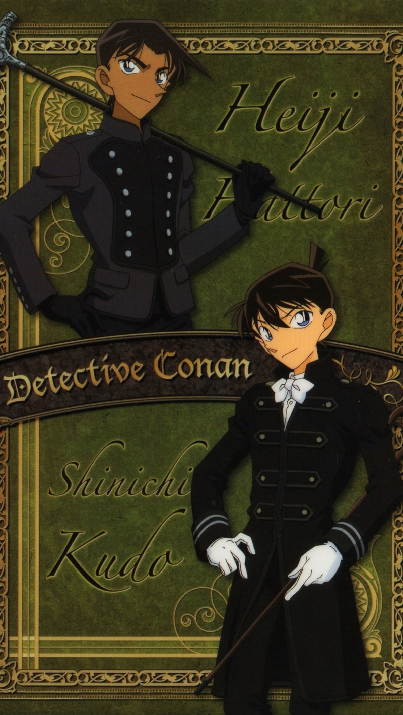 名侦探柯南手机壁纸分享，新兰党[怒]