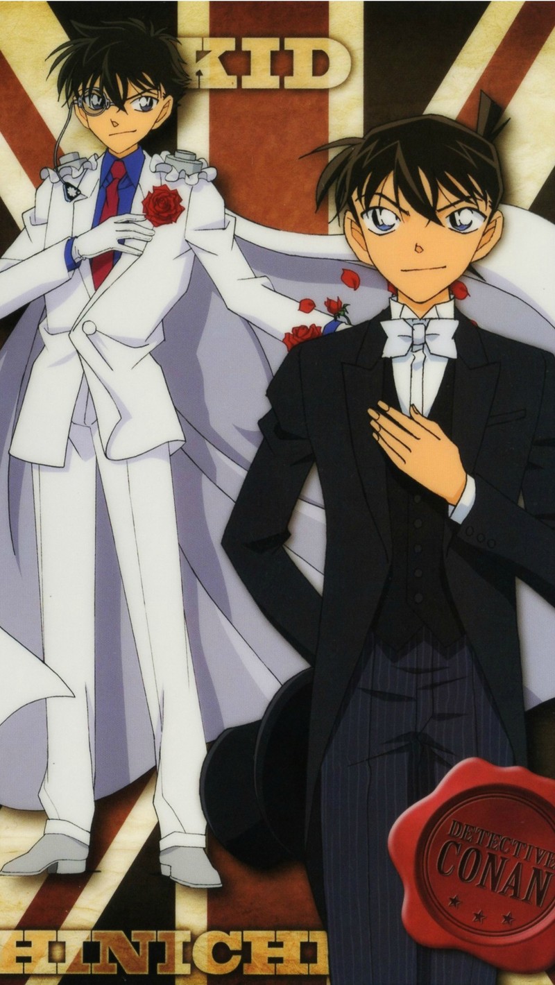 名侦探柯南手机壁纸分享，新兰党[怒]