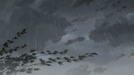 【绝美动漫画面分享】隐约雷鸣 阴霾天空 但盼风雨来 能留你在此 隐约雷鸣 阴霾天空 即使天无雨 我亦留此地