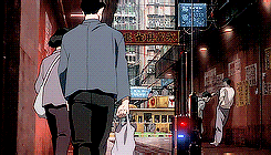 日本1995年的动画电影 攻壳机动队，动画效果看着感觉好棒，真的是业界良心啊！[嘻嘻]