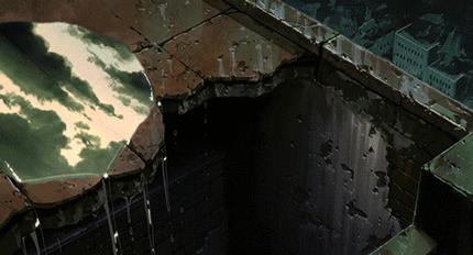 日本1995年的动画电影 攻壳机动队，动画效果看着感觉好棒，真的是业界良心啊！[嘻嘻]