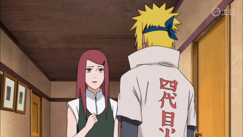 火影里最有爱的一对啊，四代波风水门和玖辛奈m(_ _)m