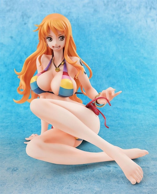 #动漫周边#MegaHouse P.O.P LIMITED EDITION-Z 娜美 官图欣赏，尺寸约13cm，8424円，预计2015年9月发售