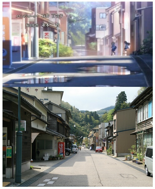 花开伊吕波#二次元三次元#  好想走一走她们曾经走过的路啊[嘻嘻]