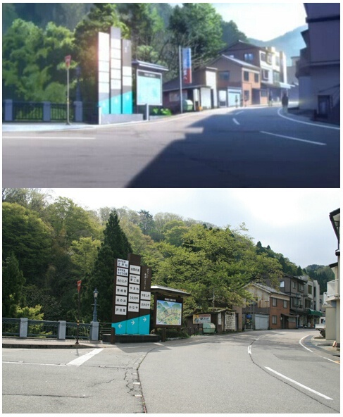 花开伊吕波#二次元三次元#  好想走一走她们曾经走过的路啊[嘻嘻]