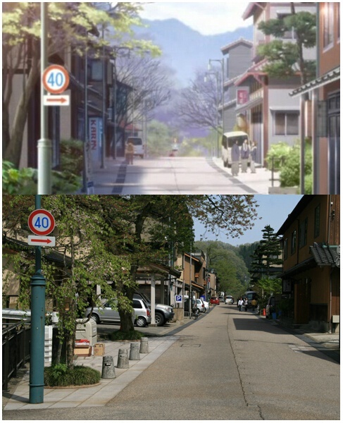 花开伊吕波#二次元三次元#  好想走一走她们曾经走过的路啊[嘻嘻]