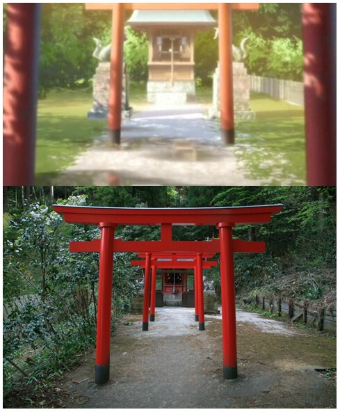 花开伊吕波#二次元三次元#  好想走一走她们曾经走过的路啊[嘻嘻]