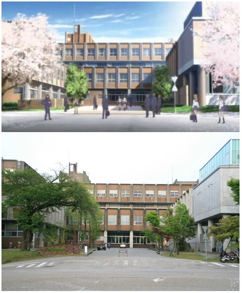 花开伊吕波#二次元三次元#  好想走一走她们曾经走过的路啊[嘻嘻]